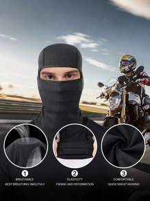 1 bucă mască de față cu balaclava, gheață răcoritoare pentru gât de vară, mască sfioasă, eșarfă de schi cu protecție UV pentru bărbați/femei/muncă
