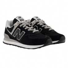 New Balance Unisex 574v2 Sneakers - Black / White - View 2