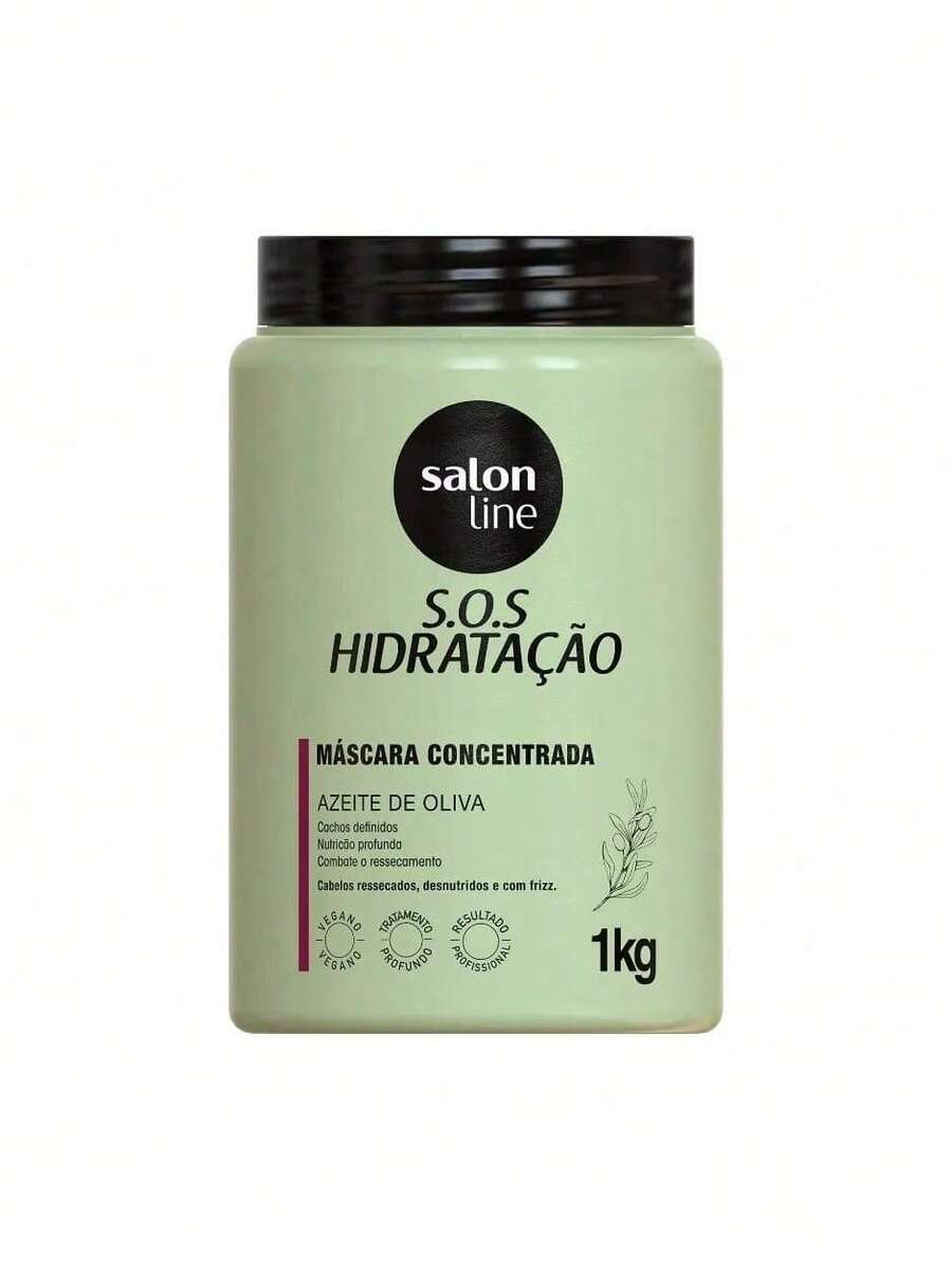 SOS Hydration Kit Shampoo + Conditioner Olive Oil 1L Salon Line