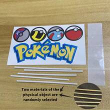 pokemon Set decorativo de 6 piezas de toppers para pastel de Pikachu Pokeball, ideal para mesa de postres y redes sociales