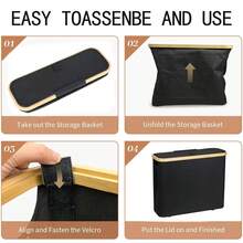 12 لفة ورق تواليت سلة مع غطاء، حامل ورق تواليت مستقل وصندوق تخزين للحمام، حامل ورق تواليت، سلة تخزين من البامبو، سلة ورق تواليت، ديكور منزلي للحمام، منظم حمام، ديكور خريفي، عودة إلى المدرسة