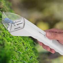 1pc Portable Handheld Bug Catcher With Release Mechanism, Durable ABS Material, No Electricity Required, Easy To Use Pest Control Tool For Bees, Spiders, Ants & More, Suitable For Home And Garden Use