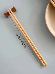 1PC/5/10PCS/Set Wooden Chopsticks, Minimalist Chopsticks, Symbolizing "Surplus Every Year", Suitable For Small Gifts In Homes, Kitchens, And Parties.