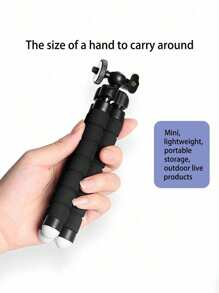 Trípode flexible de pulpo, soporte pequeño para teléfono y cámara con agarre de esponja, soporte de mini pulpo rotatorio a 360° para fotografía y videografía, soporte portátil y ajustable con abrazaderas universales compatible con iPhone, teléfonos Android, regalo de cumpleaños, familiar, amigos, soporte para teléfono, accesorios para teléfono