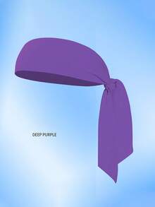 1 件头带头箍男女空手道头带成人可调节弹性头巾吸汗带运动发带运动网球篮球跑步锻炼头巾头带秋冬发带女士度假装束发饰女士优雅围巾 - 彩色 - 查看 16