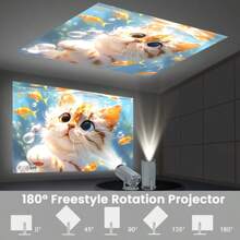 Magcubic Projector 4K Android 11 HY300 Pro Dual Wifi6 260ANSI Allwinner H713 BT5.0 1280*720P Cinema Outdoor Portable Projetor