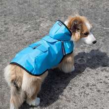 Pet Raincoats - Blue - View 3