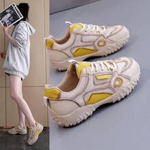 Women Sports Shoes - 米黑 - 查看 4