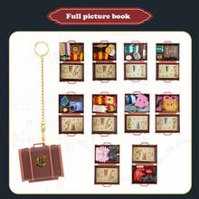 Miniso 哈利波特系列霍格沃茨魔法学校行李箱盲盒挂件 - 塑料材质 + 迷你魔法道具细节，行李箱造型，包包挂件/盲盒收藏/哈利波特周边，适合情人节礼物（1 件随机发货） - 彩色 - 查看 9