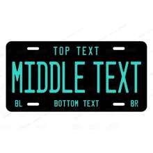 1pc Customizable Metal Alloy Decorative Car License Plate Sign - Personalized Wall Art Decor, Waterproof, Fade Resistant, Pre-Drilled Holes - Perfect For Christmas, Halloween, Thanksgiving - 6x12 Inch Metal Wire Ornament,Home Harmony