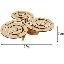 Candy Bar set de 9 accesorios decoración mesa de dulces para fiestas cumpleaños aniversarios baby shower eventos temáticos presentación atractiva ambientación infantil divertida y colorida - Beis - Ver 7