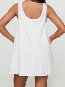 Women Ruffle Mini Dress Lace Strap V Neck Babydoll Short Dress Sleeveless Flowy Mini Dress Y2K Swing Sundress Summer Casual A-Line Short Tank Dresses