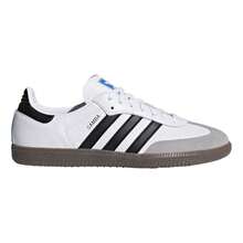 Men's Adidas Samba OG White/Black/Granite (B75806) - White - View 2