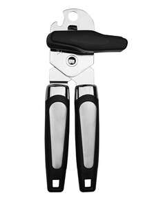 2Pcs Heavy Duty Stainless Steel Tin Can Opener Cutter Easy Comfy Handle Grip Kitchen - Black - View 1