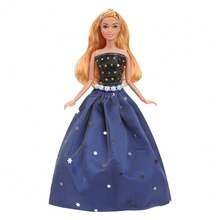 11.5 英寸时尚娃娃节日生日派对角色扮演优雅礼服，款式多样，适合公主和派对礼物 [不含娃娃] - 多色 - 查看 21