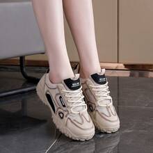 Women Sports Shoes - 米黑 - 查看 5