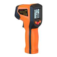 NJTY 1pc Digital Thermometer Gun-Handheld Heat Temperature Gun For Cooking, Pizza Oven, Grill & Engine - Laser Surface Temp Reader NOT For Humans