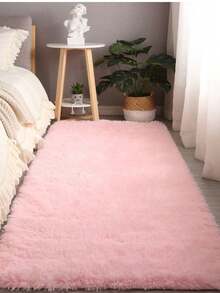 Shaggy Bedroom Rug 0.55 X 1.00  Oro Half Runner - Màu Hồng baby - Xem 2