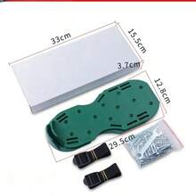 Lawn Aerator Shoes For Grass, Free-Installation Grass Aeration Shoes With Heavy Duty Spiked Aerating Sandals Adjustable Strap Spike Aerator Shoes Soil Yard Aerator Tool For Yard Patio Lawn Garden - Multicolor - View 7