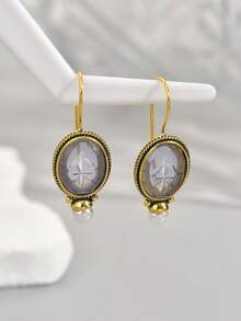 1 Cặp bông tai thời trang sáng tạo thiết kế theo phong cách Bohemian cổ điển, phụ kiện trang sức dành cho nữ, quà tặng phù hợp để đeo hàng ngày và lễ hội - Nhiều màu - Xem 3