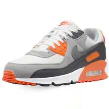 Nike Air Max 90 - SUMMIT WHITE SMOKE GREY ORANGE - View 3