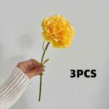 1 CÁI/3 CÁI/5 CÁI, Hoa cẩm chướng nhân tạo chân thực cho đồ thủ công DIY và trang trí nhà cửa - Hoa mô phỏng nở cho bó hoa cô dâu và sắp xếp trên bàn - Sử dụng trong nhà và ngoài trời - Nhiều màu - Xem 13