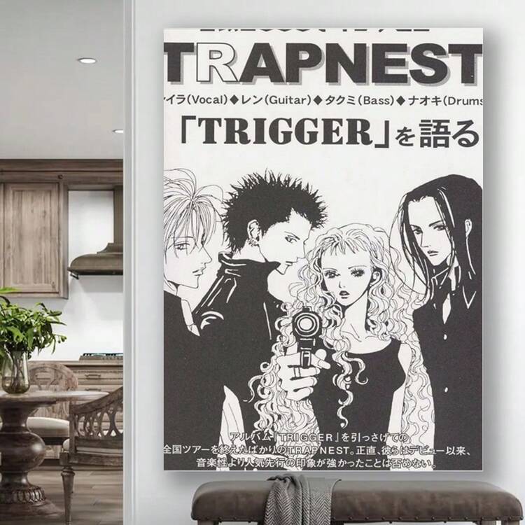 Posters ブラスト nana ポスター Nana Anime Fabric Wall Scroll