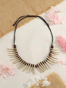 Vòng cổ vỏ dừa thời trang Châu Âu & Mỹ, Vòng cổ vỏ dừa phong cách Boho cho khu nghỉ dưỡng bãi biển dành cho phụ nữ - Nhiều màu - Xem 4