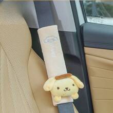 Sanrio Sanliou 1pc, Car Seat Belt Shoulder Protector, Cartoon Cute Car Seat Belt, New Anti-Wear And Anti Pinch Neck Protector, Outdoor, Sports, Travel Home, Office Supplies