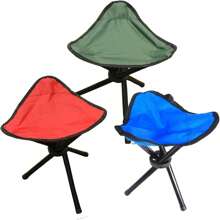 Mimi Folding Camping Chair Adjustable Height Durable Aluminum Alloy Suitable For Beach Fishing And Hunting Outdoor Comfort Accessories(Small Size 22cm*22cm*31cm)