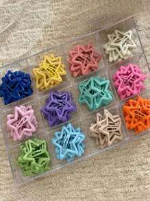 50/30/10 piezas /1 pieza Pinzas para el cabello con estrellas de colores estilo Y2K lindas para niñas, pasadores de metal simples con clip para mujeres, accesorios para el cabello, herramientas para el cabello, accesorios de belleza, accesorios para el cabello rizado para mujeres, otoño, viaje, accesorios para mujeres, cosas para el cabello, otoño, accesorios para el cabello para mujeres, herramientas para el cabello, cosas para el cabello, cosas, accesorios de belleza, regalos, viaje, regalos para mujeres, cosas para el cabello, rellenos de calcetines