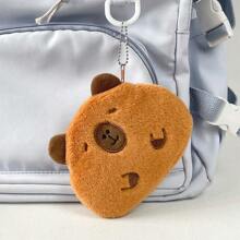 1buc/set mic cadou de absolvire, 2 opțiuni de culoare, posetă interesantă cu monede din pluș capibara, husă cu monede pentru păpușă umplută Capybara drăguță, cadou