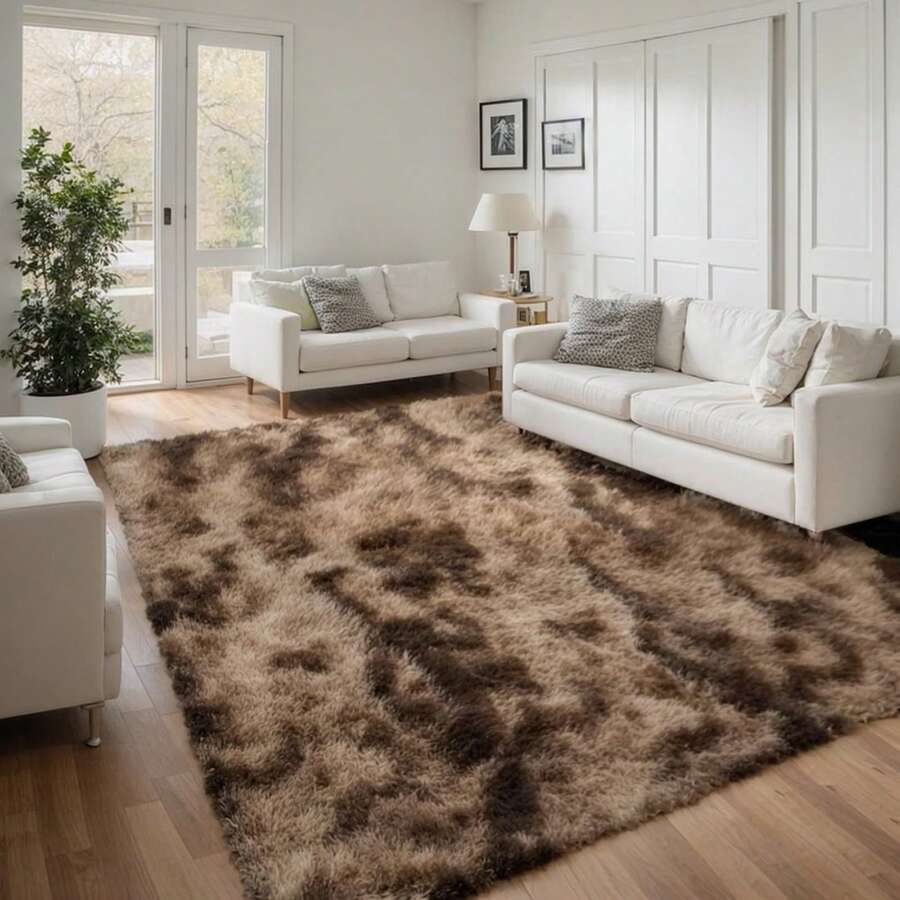 Fluffy Room Rug, Plush Carpet, Ultra Soft Living Room Rug, Bedroom Rug, Suitable For Home Environment, Providing A Comfortable Environment. Christmas Gifts