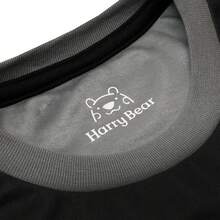 Harry Bear Gaming Pyjamas | Short Sleeve Boys Pyjamas | Gamer Pjs For Boys | Pyjama Set For Summer | - Black - View 4