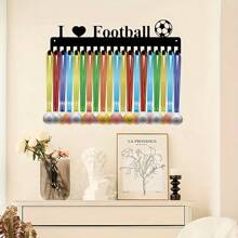 1 pièce Porte-médailles mural de 40cm x 10,7cm, idéal pour ranger et exposer les médailles et les rubans. Cadeau de Noël