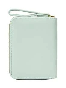 New Ladies Wallet Cute Cartoon Coffee Korean Style Small Coin Purse Fresh & Minimalist Zipper Wallet Card Holder For Students For Women Wallet Mini Wallet Purse Wallet Small Wallet Cute Wallet Wallet - Green - View 5