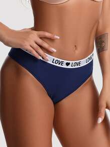 3 piezas Bragas sin costuras sexy para mujer, lencería de un solo pieza de cintura media, ropa interior femenina respirable y cómoda con diseño triangular