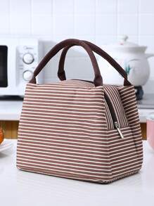 1 Customized Insulated Lunch Bag, Thermal Bento Box Bag, Thick Aluminum Foil Lunch Tote, Cooling Picnic Handbag, Work & Outdoor Portable Lunch Box Bag, Lunch Bag, Work And School Storage Bag, Teacher Storage Bag, Classroom Bag, Classroom Storage Bag, Professional Gift, Mother's Day Gift, Father's Day Gift, Back To School Gift