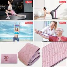 3 pezzi Bande di resistenza, Bande di tensione in lattice antiscivolo per sollevamento glutei e allenamento di fitness, Adatte per esercizi per i glutei, Fitness, Sollevamento pesi