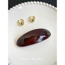 1 pezzo Fermaglio per capelli chic coreano, fermaglio a molla in acetato di alta qualità, adatto per acconciature semi-raccolte, code di cavallo basse, accessori per capelli