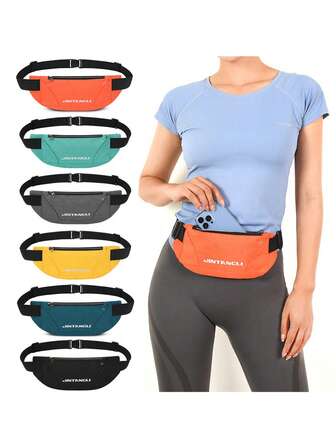 1PC Fanny Pack Phone Holder Workout Pouch Outdoor Running Belt Waist For Walking Hiking Waist Pack For Travel, Money Belt, Running Gear
