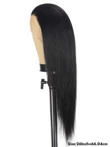 Eulisi 30 Inch Straight Lace Front Wigs 60% Human Hair 13x4 HD Transparent Lace Frontal Wigs Human Hair Pre Plucked With Baby Hair Natural Black Color,Short Straight Bob Wigs 8-14 Inch