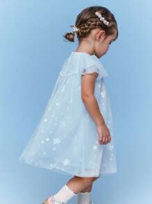 Balabala Girls' Princess Dress, Stylish Summer 2025 Outfit