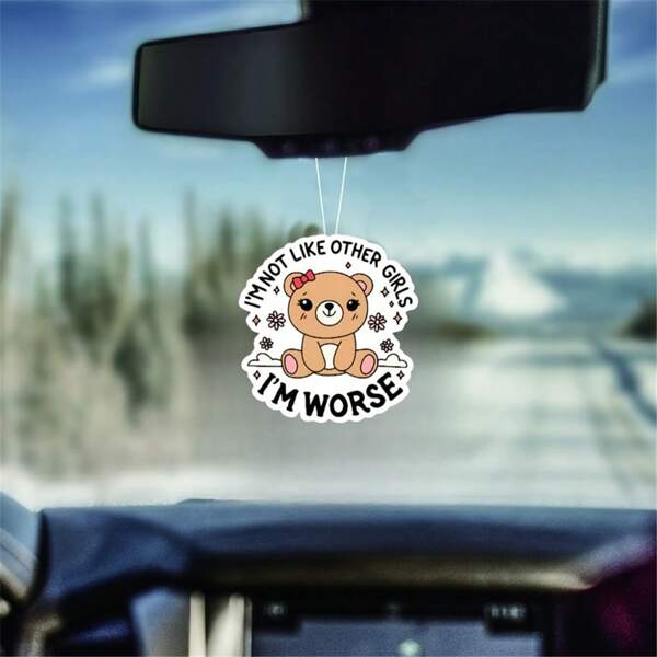 1/3pcs Creative Personalized Car Air Fresheners - Provide Long-Lasting Fragrance Hanging Trees For Vehicles And Homes, Air Fresheners Provide Suspension Decorations For Cars