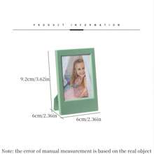 1pc 3-Inch Instant Camera Photo Frame, DIY Magnetic Sheets Variable Combination Display Stand Creative Magnet Mini Photo Frame