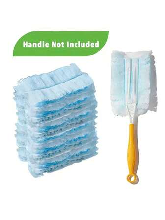 10pcs Static Duster Brush Refills - Convenient For Collecting Dust At Home And Office - Ideal For Electronic Devices, Furniture And Fans