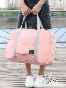 Bolsa plegable y portátil multifuncional para viaje y almacenamiento, con gran capacidad, tipo trolley, para guardar equipaje y accesorios escolares