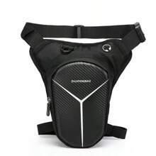 1 pièce Sac de taille pour la moto et la randonnée, sac de cuisse , sac banane pour le sport et les voyages en extérieur, sac à bandoulière tactique, sac de taille