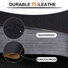 17 X 39 Inch Home Decorative Sticker – Self Adhesive Leather Repair Patch Tape, Multi-Purpose Furniture Sticker For Sofa, Couch, Car Seats, Office Chair, Boat Seat, Bags, Wall & Vinyl Surface Repair, Leather Texture Furniture Wrap Decal (Black/Brown/Dark Brown) Wall Stickers Room Decor Wall Decor Wall Sticker Personalised Stickers