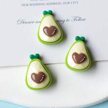 11 Stücke süße Avocado, Zitrone, Karotten Obst Kühlschrankmagnet, witzige Heimdekoration Magnete für Büro Whiteboard, Wohnzimmer, Küche, Geschirrspüler, Schränke